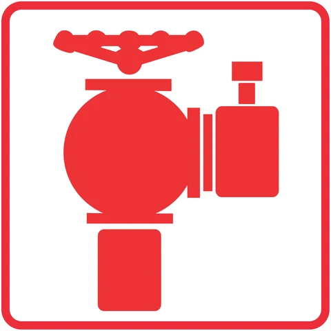 Fire Hydrant safety sign 