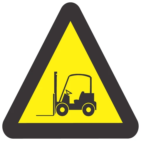 Beware Of Fork-Lifts safety sign 